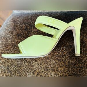 Calvin Klein Women's Bright Green Heels